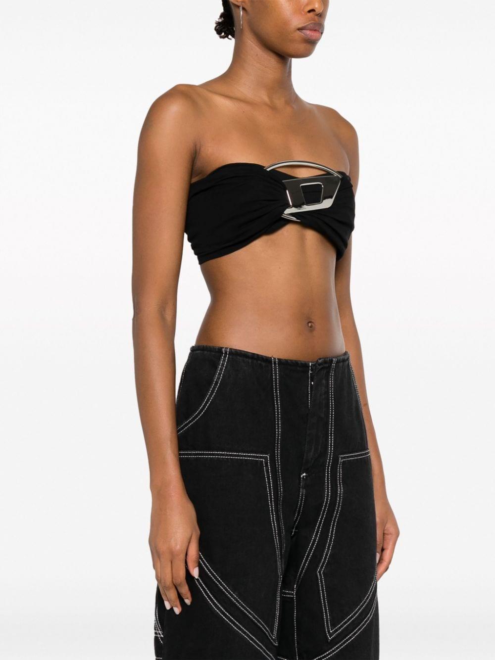 T-Benda strapless crop top Product Image