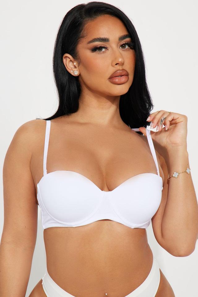 Lead The Way Multi Way Balconette Bra - White Product Image