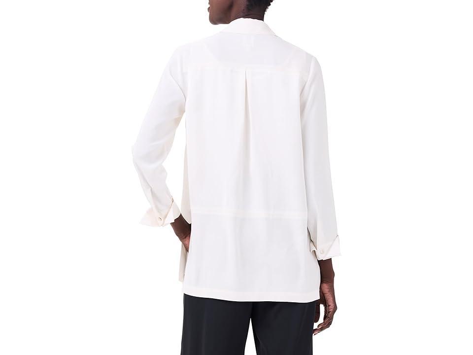 NIC+ZOE Crepe Mix Shirt (Classic Cream) Women's Clothing Product Image