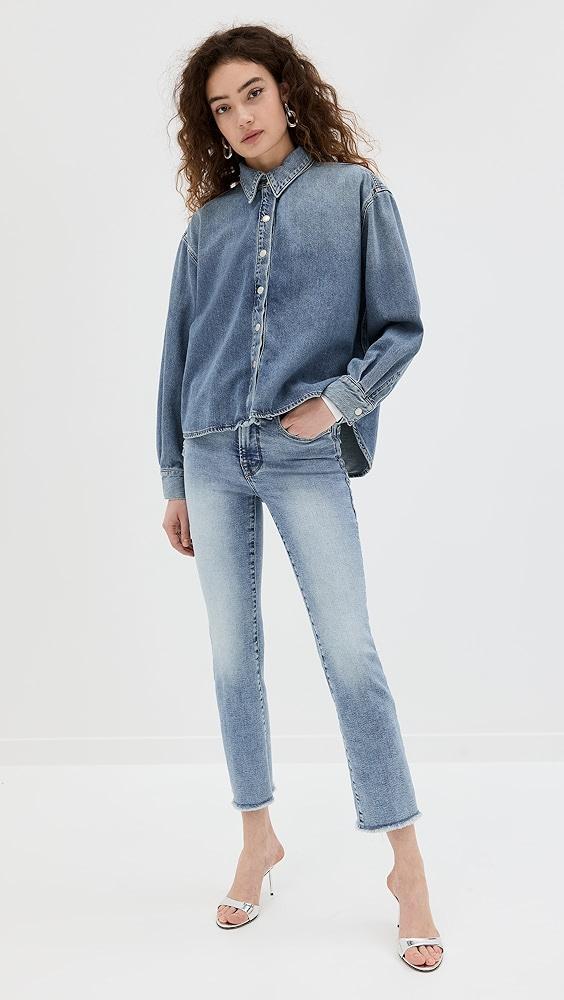 Good American Good Legs Straight Jeans | Shopbop Product Image