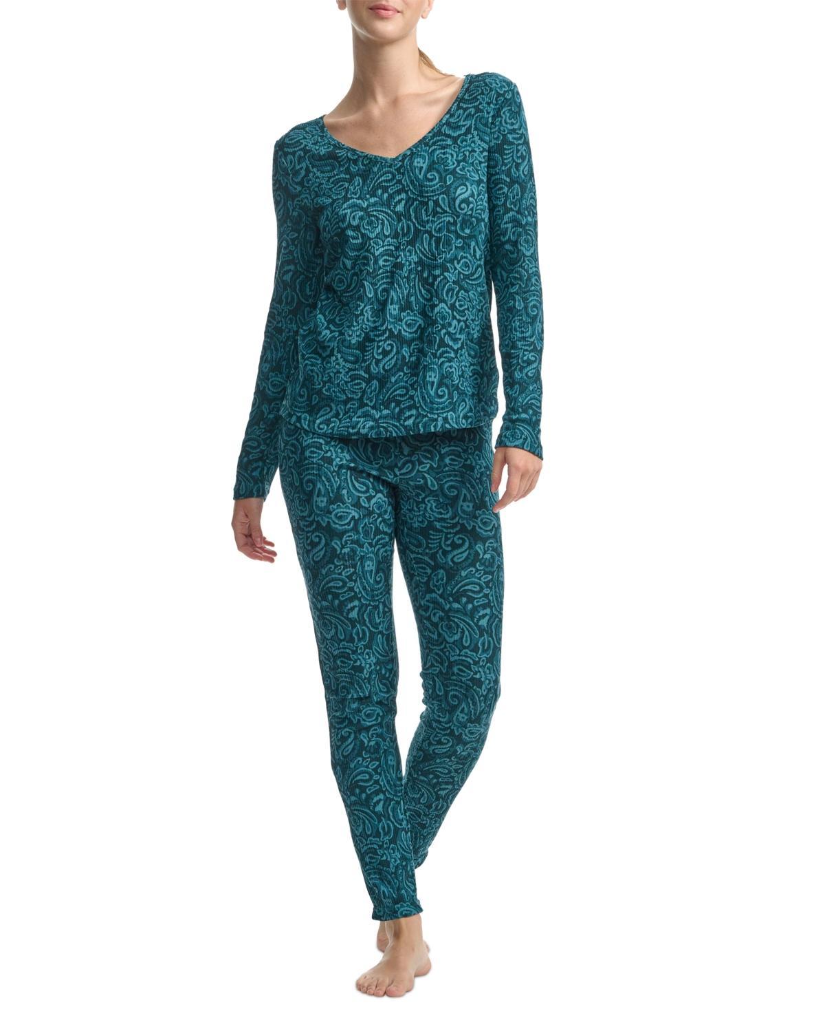 Splendid Womens 2-Pc. Printed Legging Pajamas Set Product Image