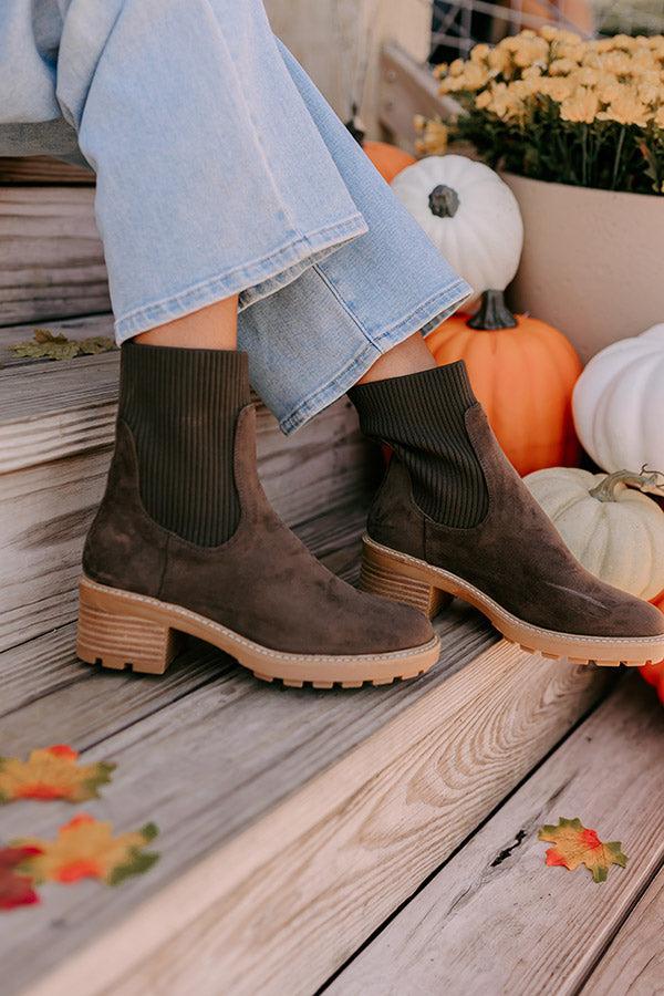 The Goodness Gracious Faux Suede Boot Product Image