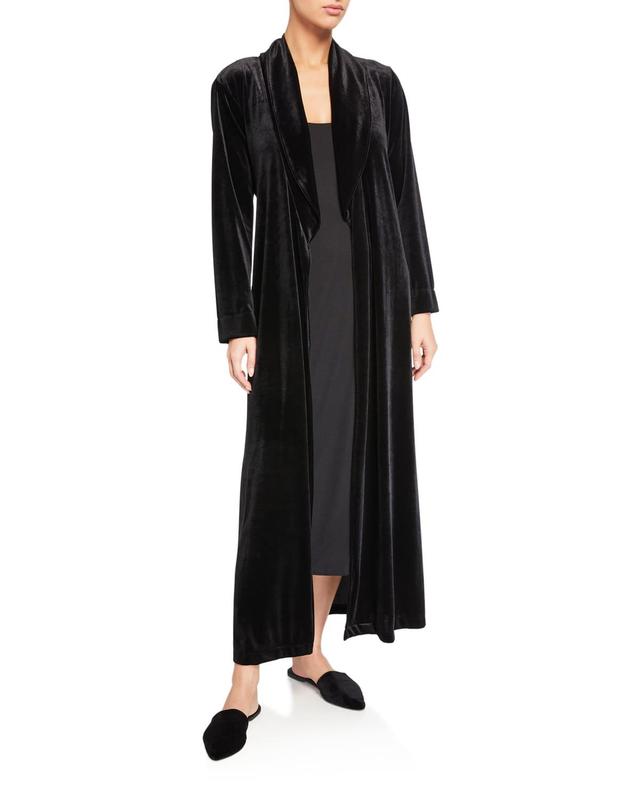 Natalie Long Velvet Robe Product Image