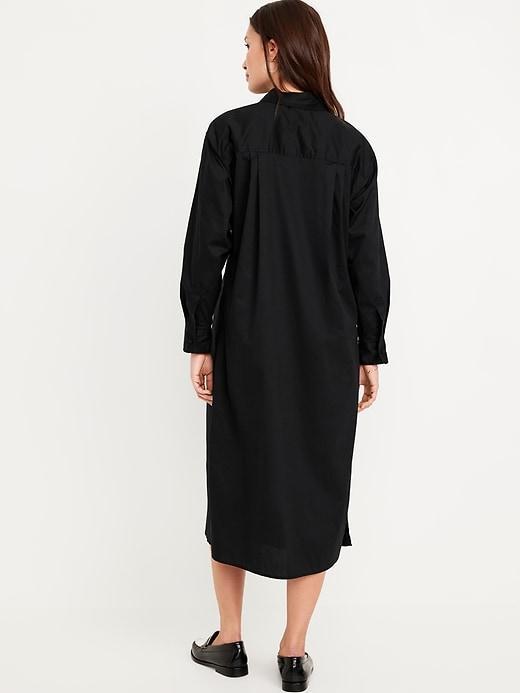 Loose Midi Shirt Dress Product Image