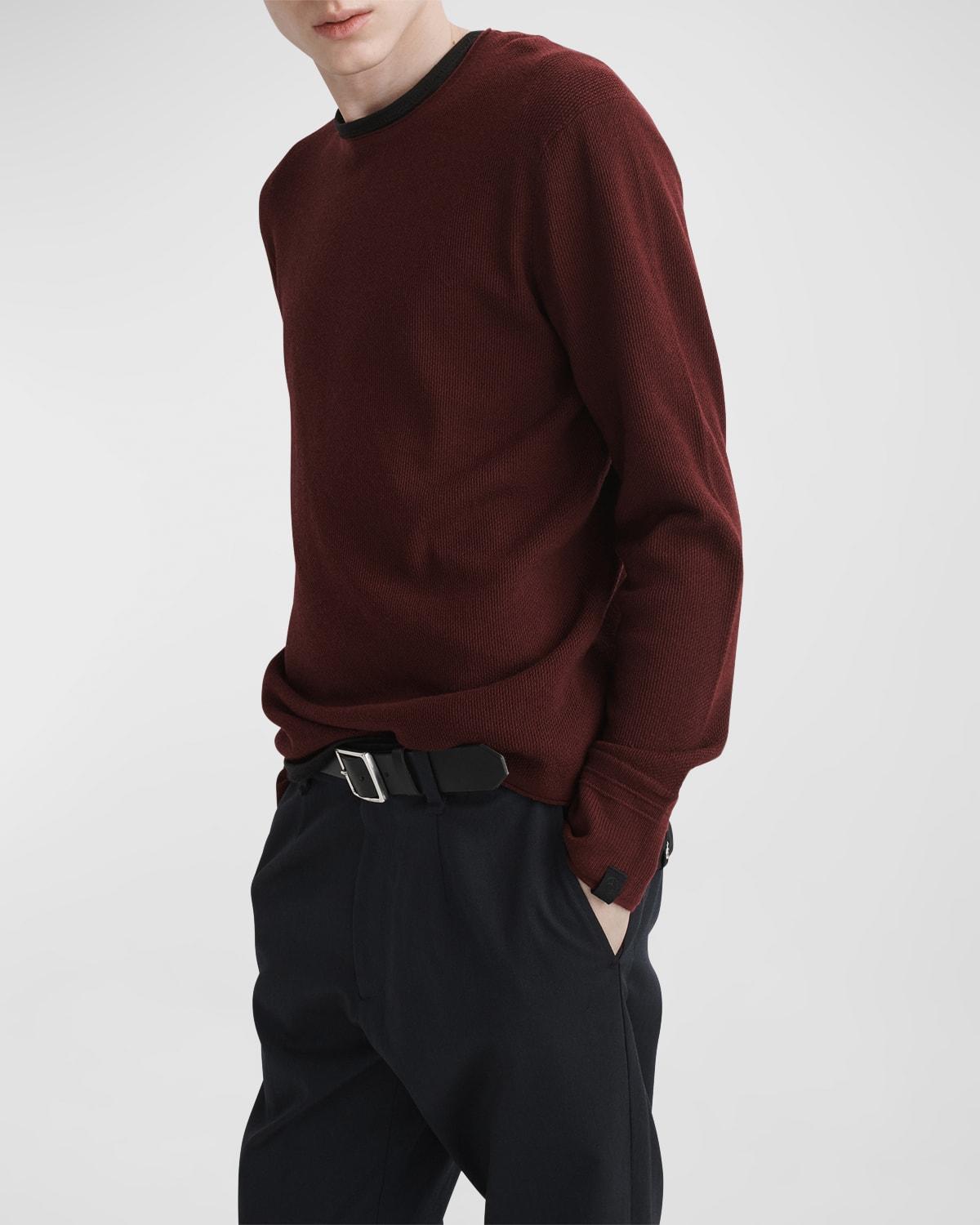 rag & bone Martin Wool Blend Crewneck Sweater Product Image