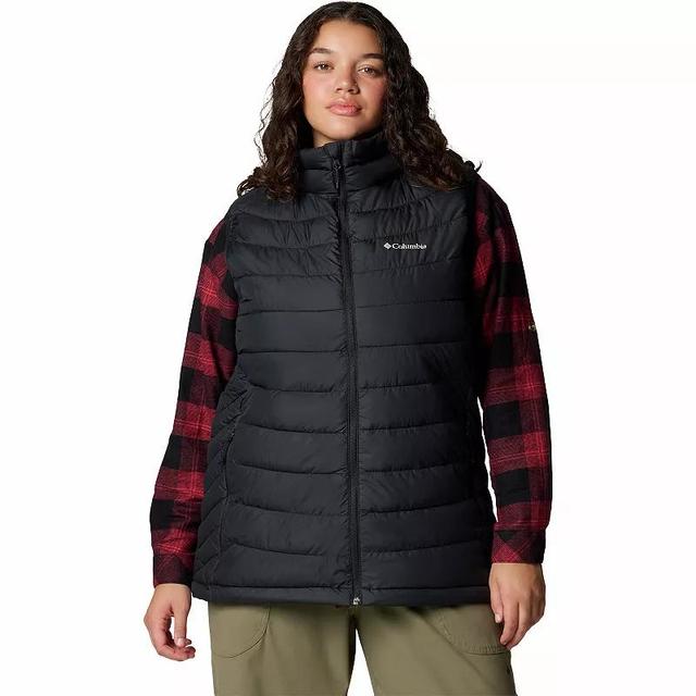 Plus Size Columbia Powder Lite II Vest, Womens Product Image