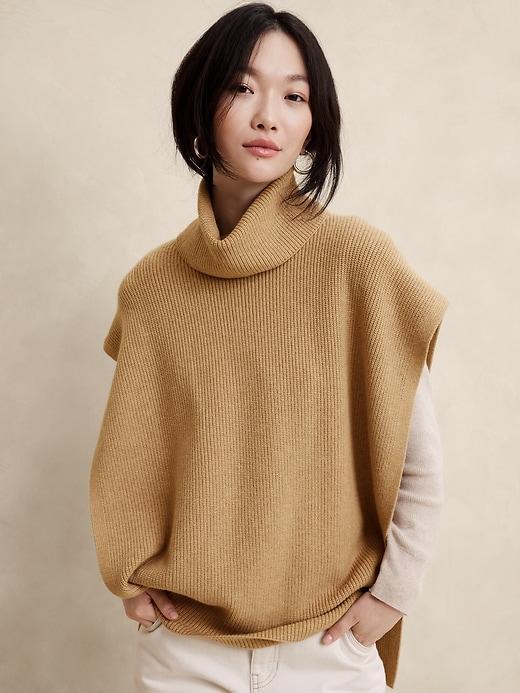 Sweater Poncho Product Image