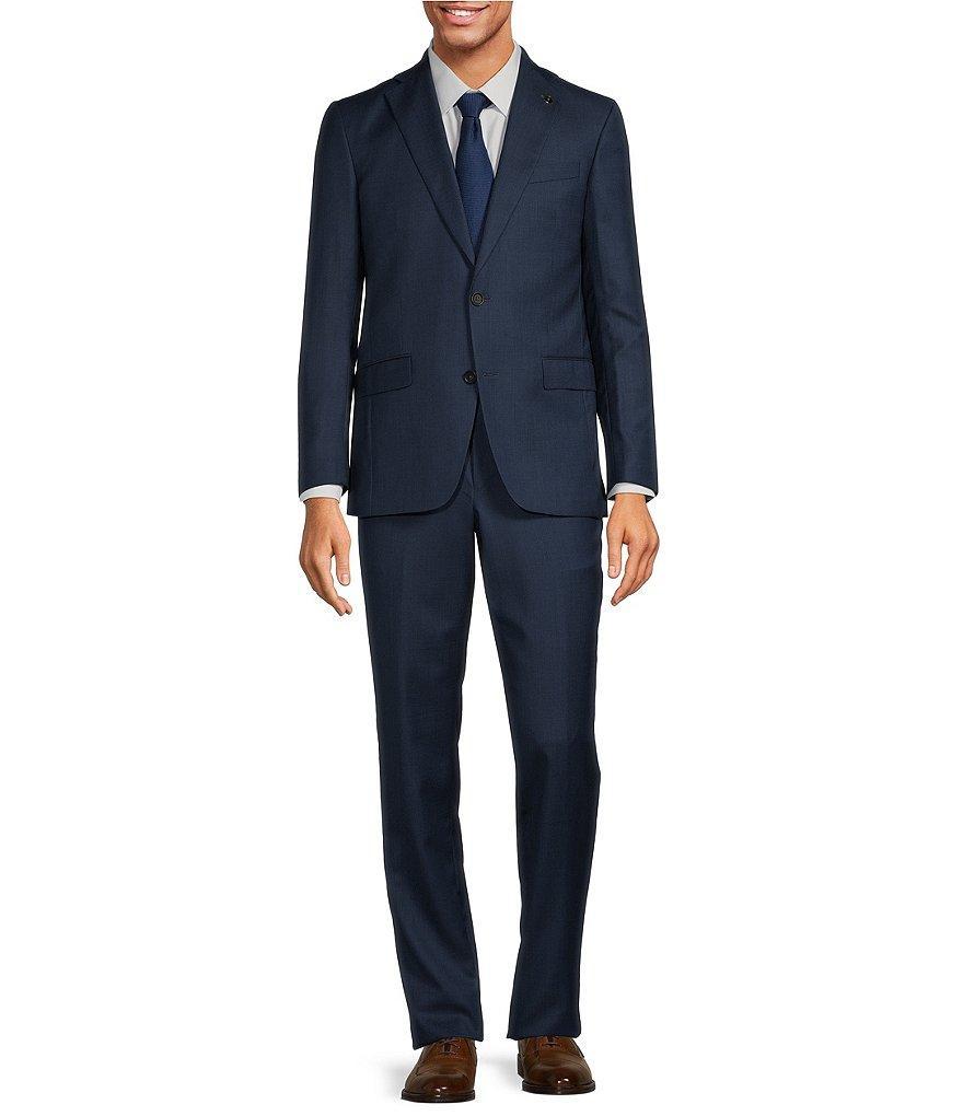 No Ordinary Joe by Ted Baker Modern Fit Flat Front Nailhead Pattern 2-Piece Suit Product Image