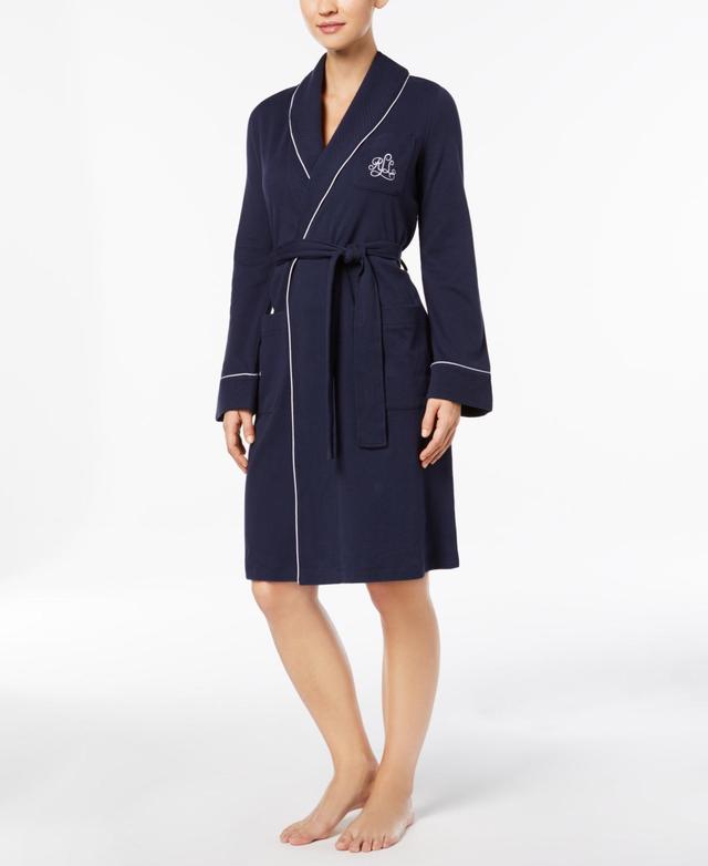 Lauren Ralph Lauren Quilted Shawl Collar Short Robe Product Image