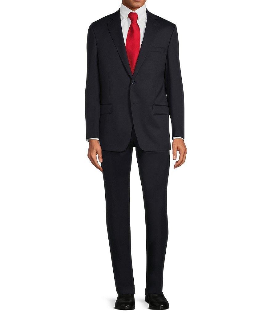 Hart Schaffner Marx New York Modern Fit Flat Front Performance 2-Piece Suit Product Image