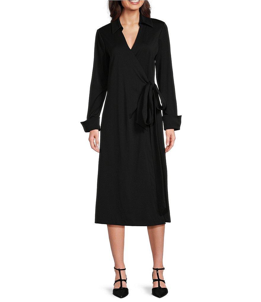 Alex Marie Adaline Jetset-Tech Super Stretch Wrap Dress product image