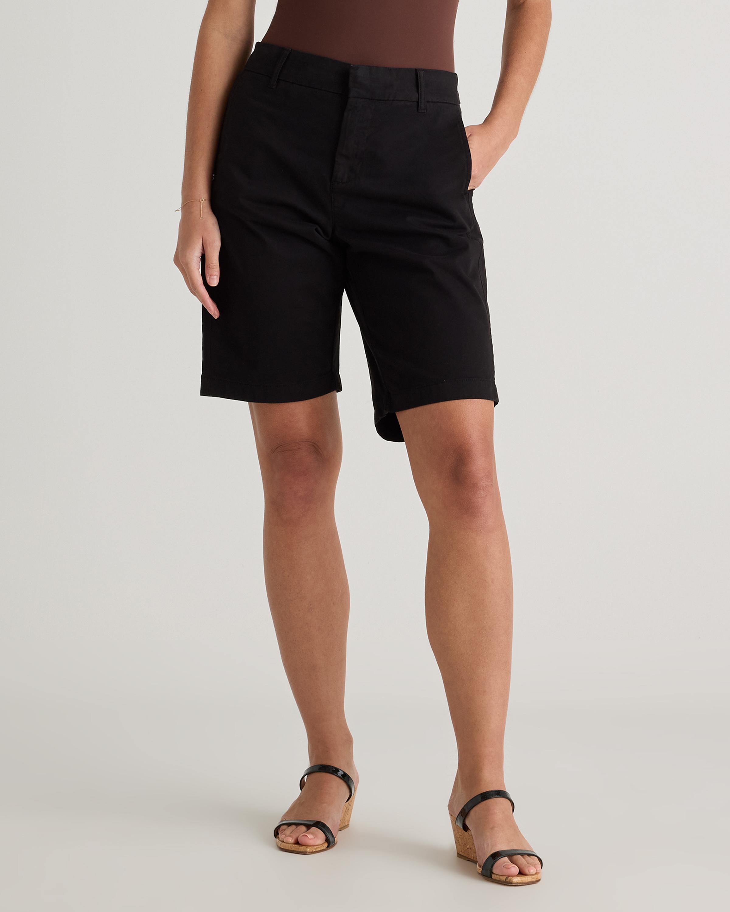 Women's Organic Stretch Cotton Chino Bermuda Short Product Image