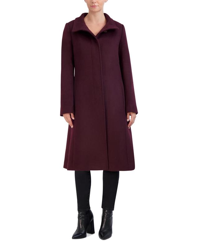 Cole Haan Longline Wool Blend Coat Product Image