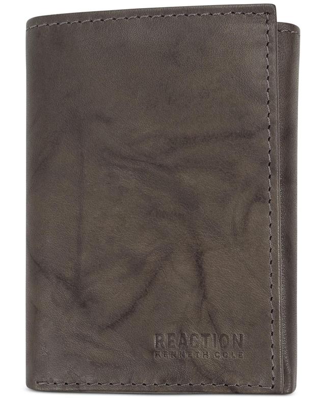 Kenneth Cole Reaction Mens Leather Rfid Extra-Capacity Trifold Product Image