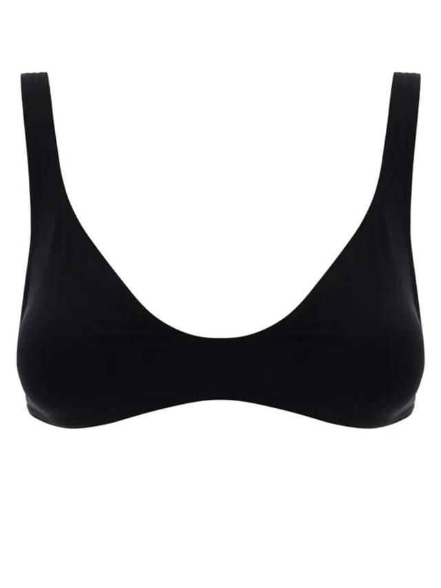 Scoop-neck Bra In Black Product Image