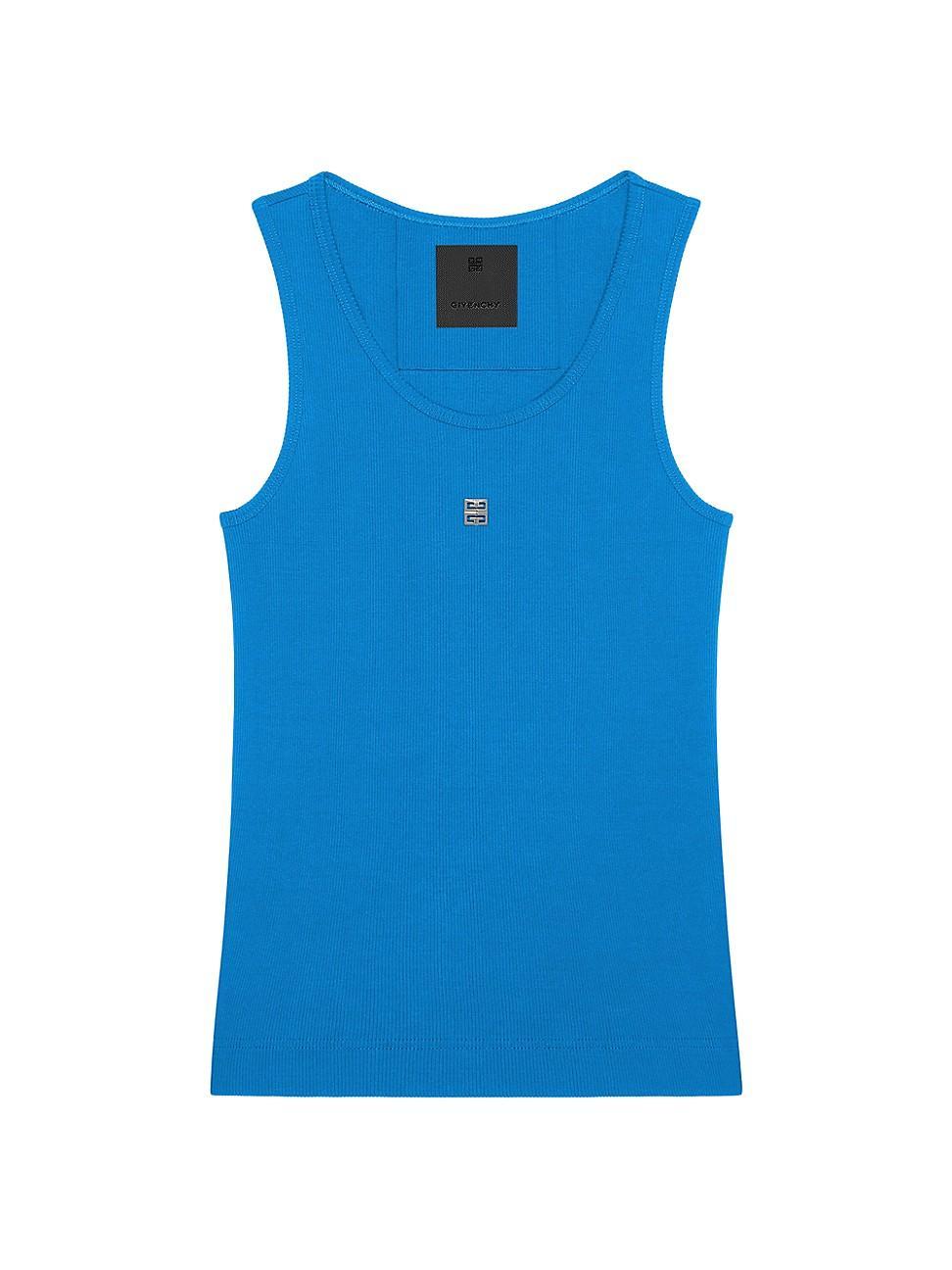 Womens Slim Fit Tank Top in Cotton Product Image