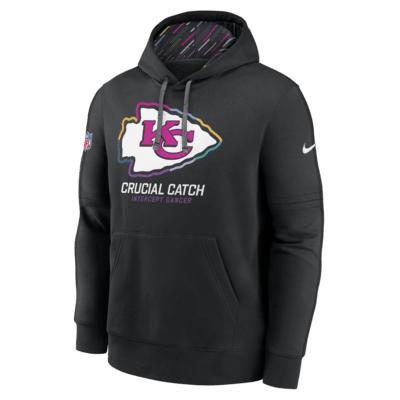 Kansas City Chiefs Crucial Catch Club Men's Nike NFL Pullover Hoodie Product Image