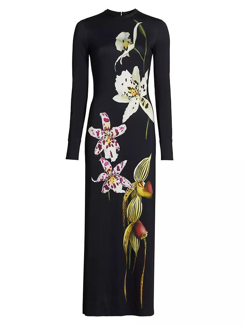 Floral Jersey Maxi Dress product image