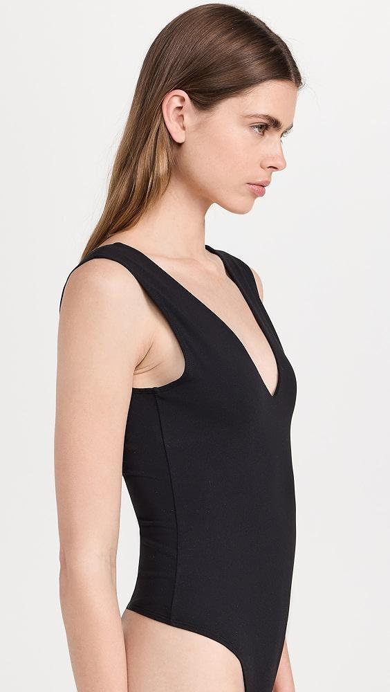 Free People Keep It Sleek Thong Bodysuit | Shopbop Product Image