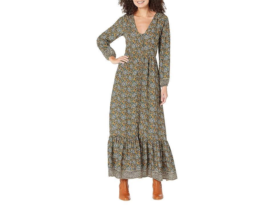 Faherty Toluca Dress (Fairfield Border Print) Women's Clothing product image