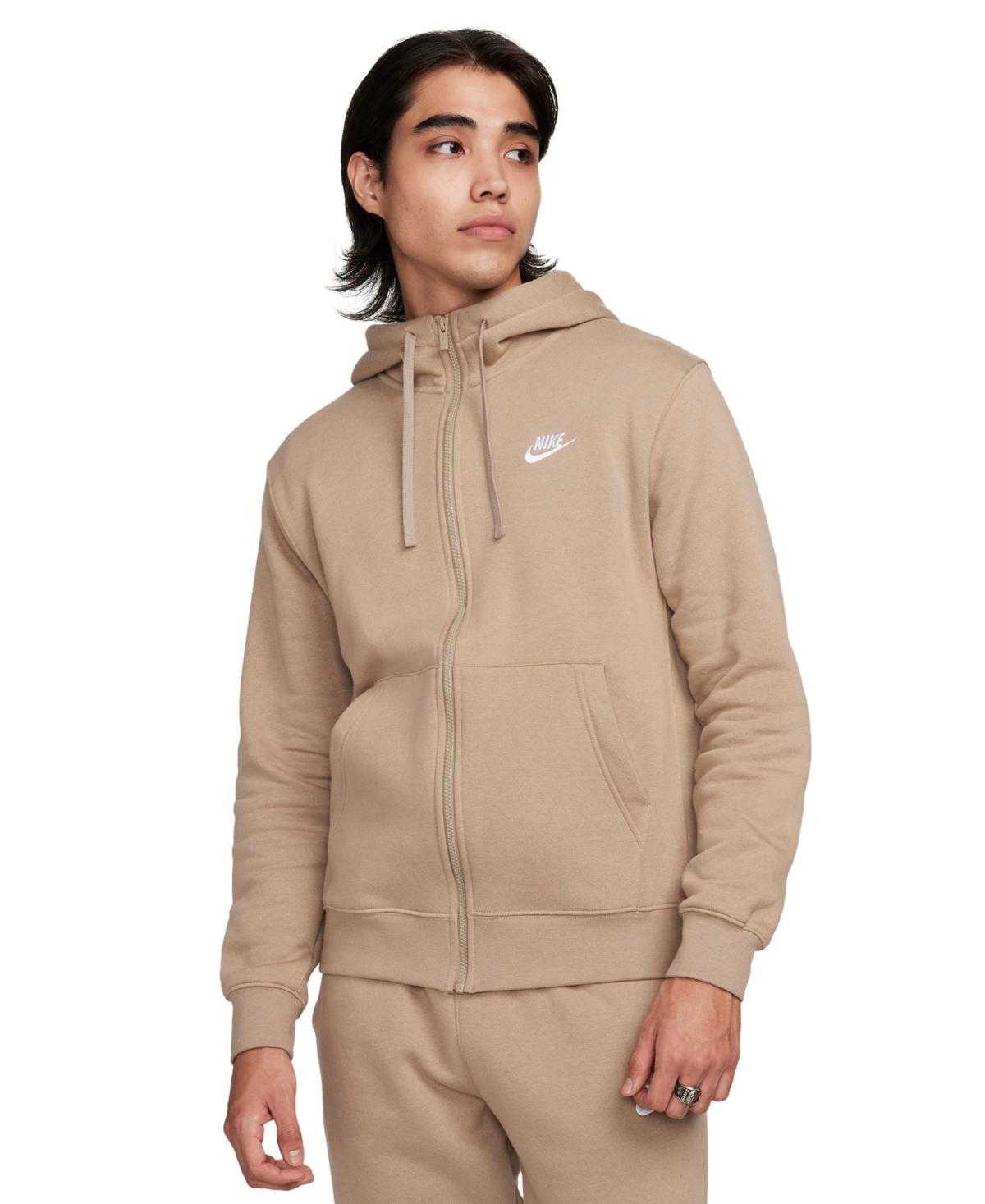 Nike Mens Nike Club Full-Zip Hoodie - Mens Product Image