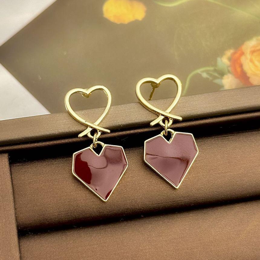 Heart Drop Earring Product Image