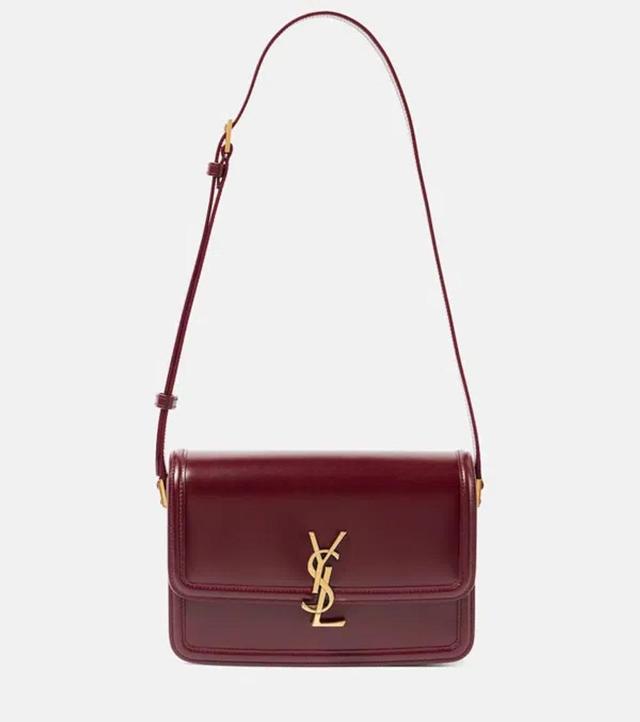 SAINT LAURENT Solferino Medium Satchel Bag In Red Product Image