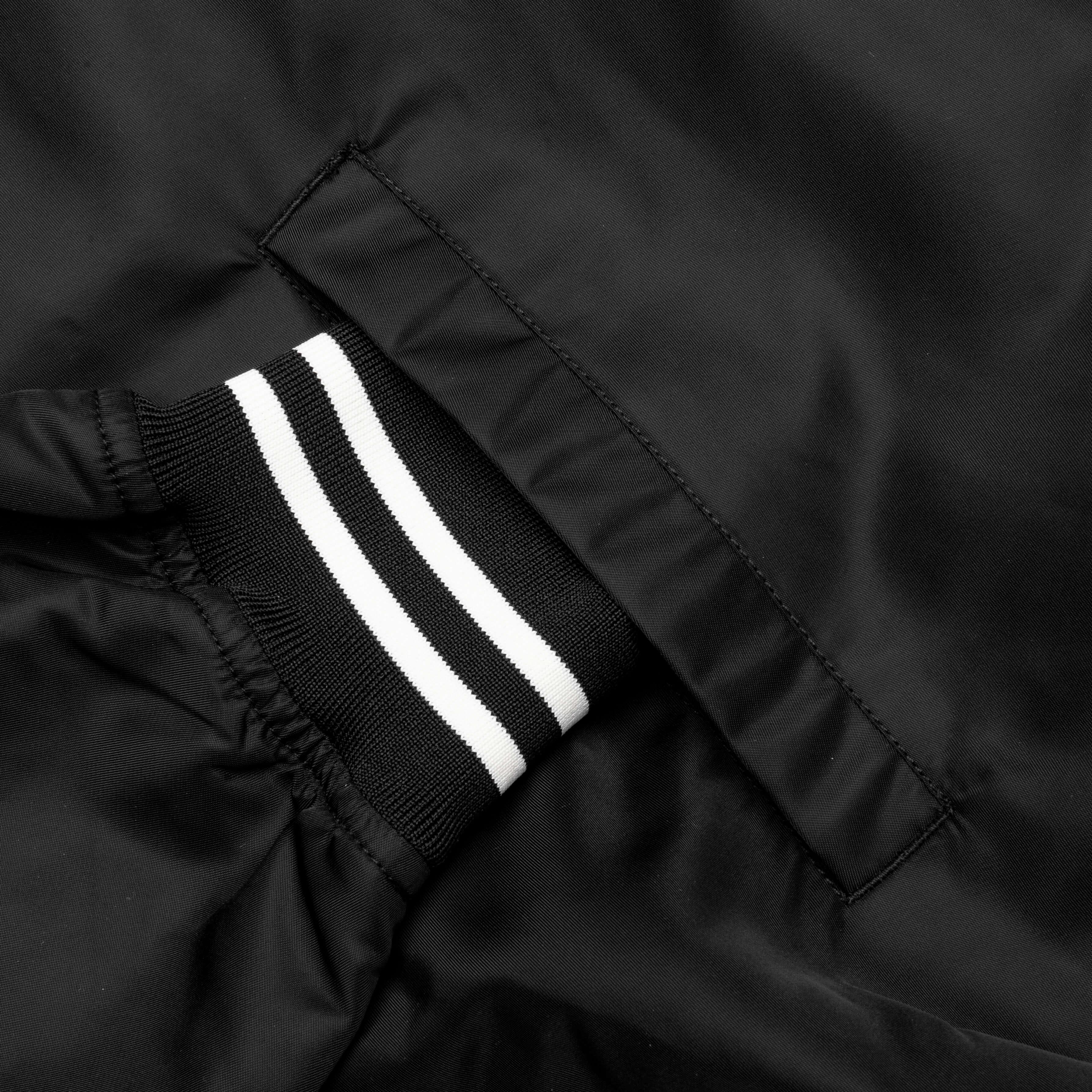 Nylon Stadium Jacket - Black Male Product Image