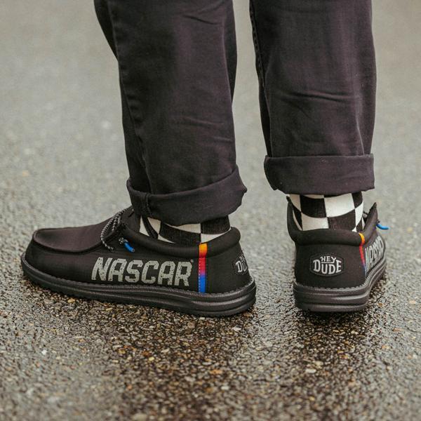 Mens HEYDUDE x Nascar® Wally Slip-On Casual Shoe Product Image