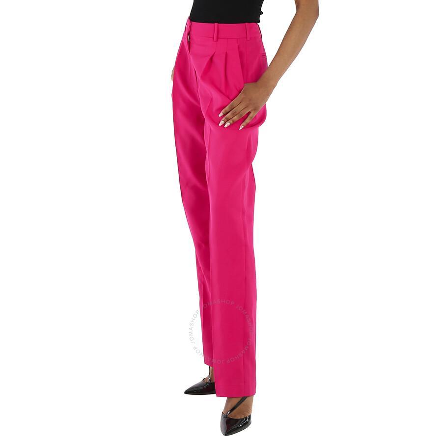 Hot Pink Lara Tailored Trousers Product Image