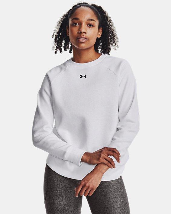 Women's UA Rival Fleece Crew Product Image