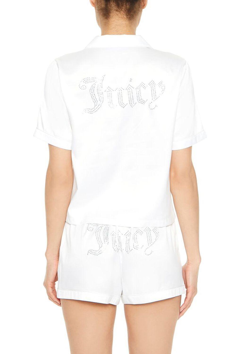 Juicy Couture Pajama Shirt & Shorts Set | Forever 21 Product Image