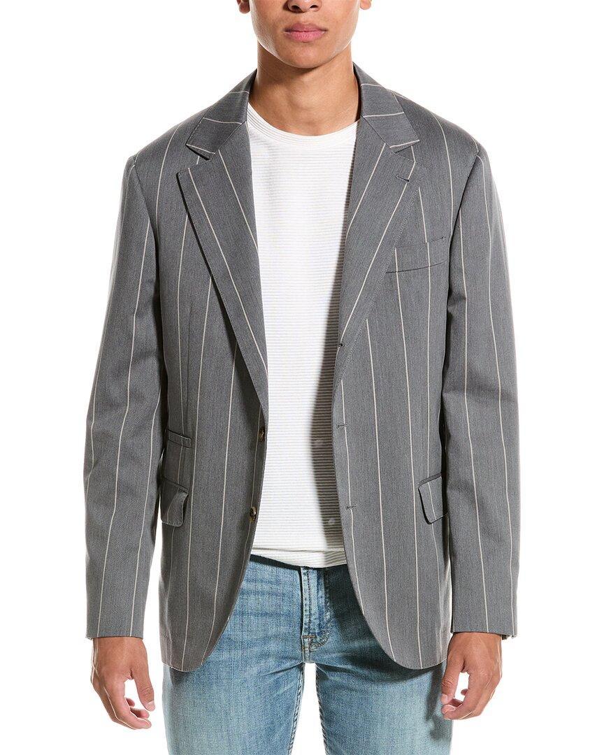 Wool-blend Blazer In Multi Product Image