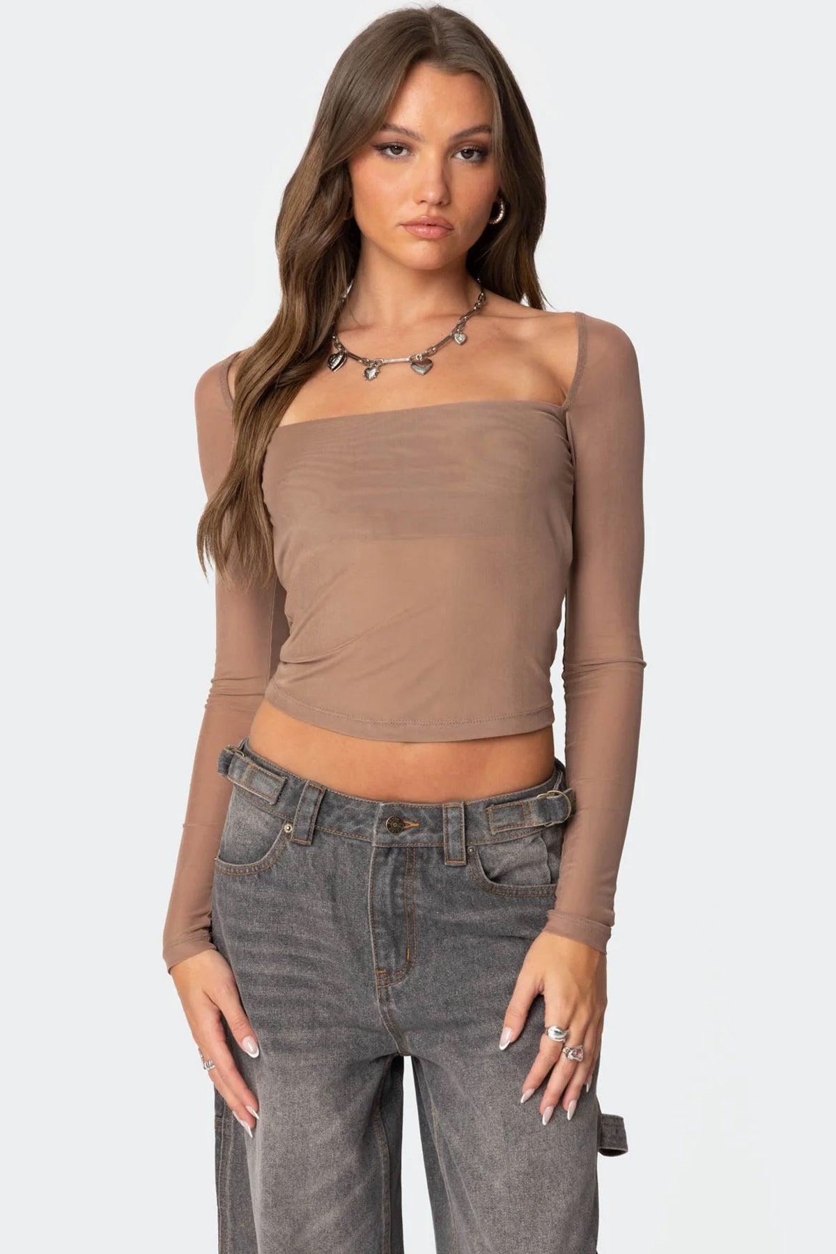 Marta Mesh Top Product Image