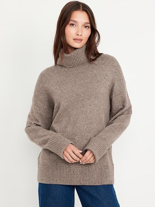 SoSoft Turtleneck Tunic Sweater Product Image