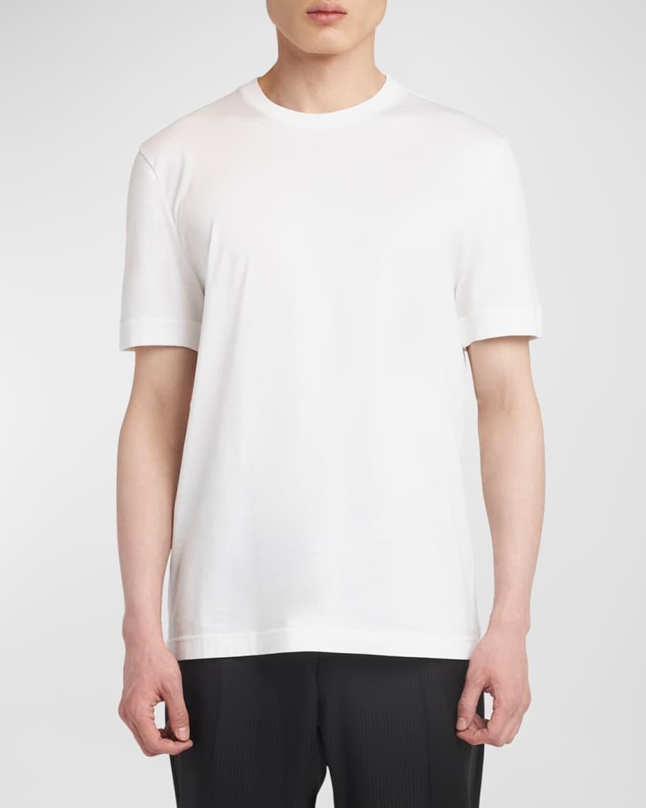 Mens Cotton Crewneck T-Shirt Product Image