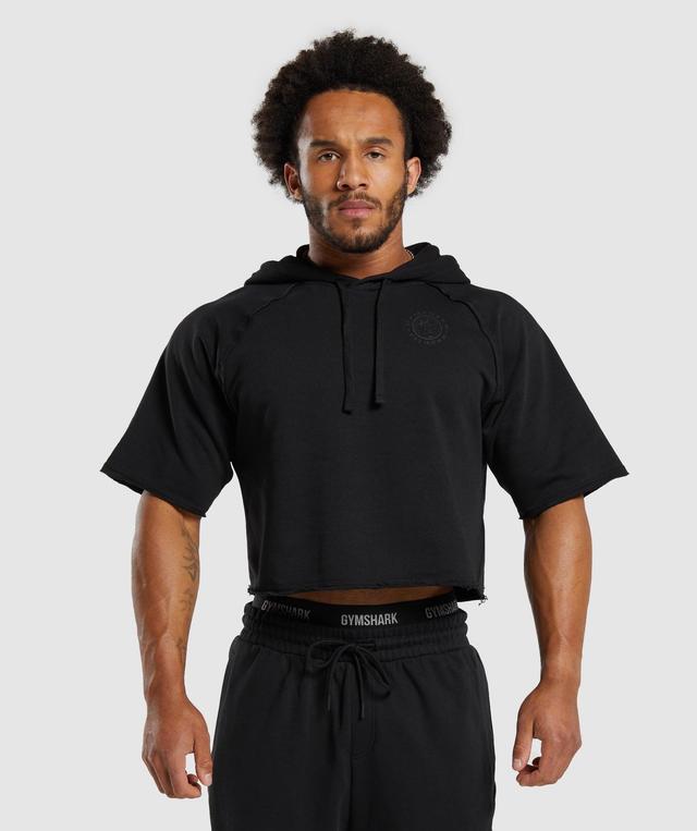 Legacy Short Sleeve Crop Hoodie Product Image