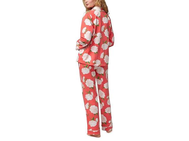 Bedhead PJs Long Sleeve Classic PJ Set (Perfect Peonies) Women's Pajama Sets Product Image