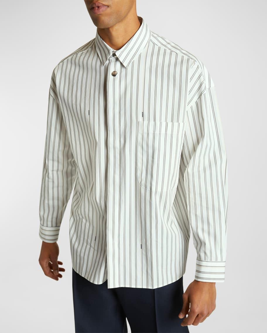 Men's Signature Striped Sport Shirt Product Image