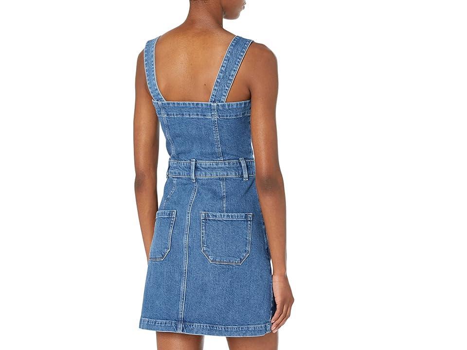 Paige Maddy Denim Dress (Delia) Women's Clothing Product Image