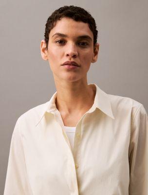 Stretch Poplin Classic Button-Down Shirt Product Image