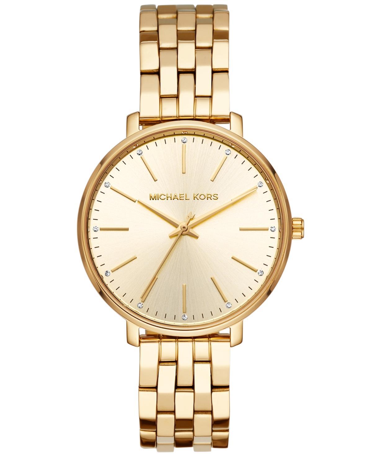 Oversized Pavé Logo -Tone Watch Product Image