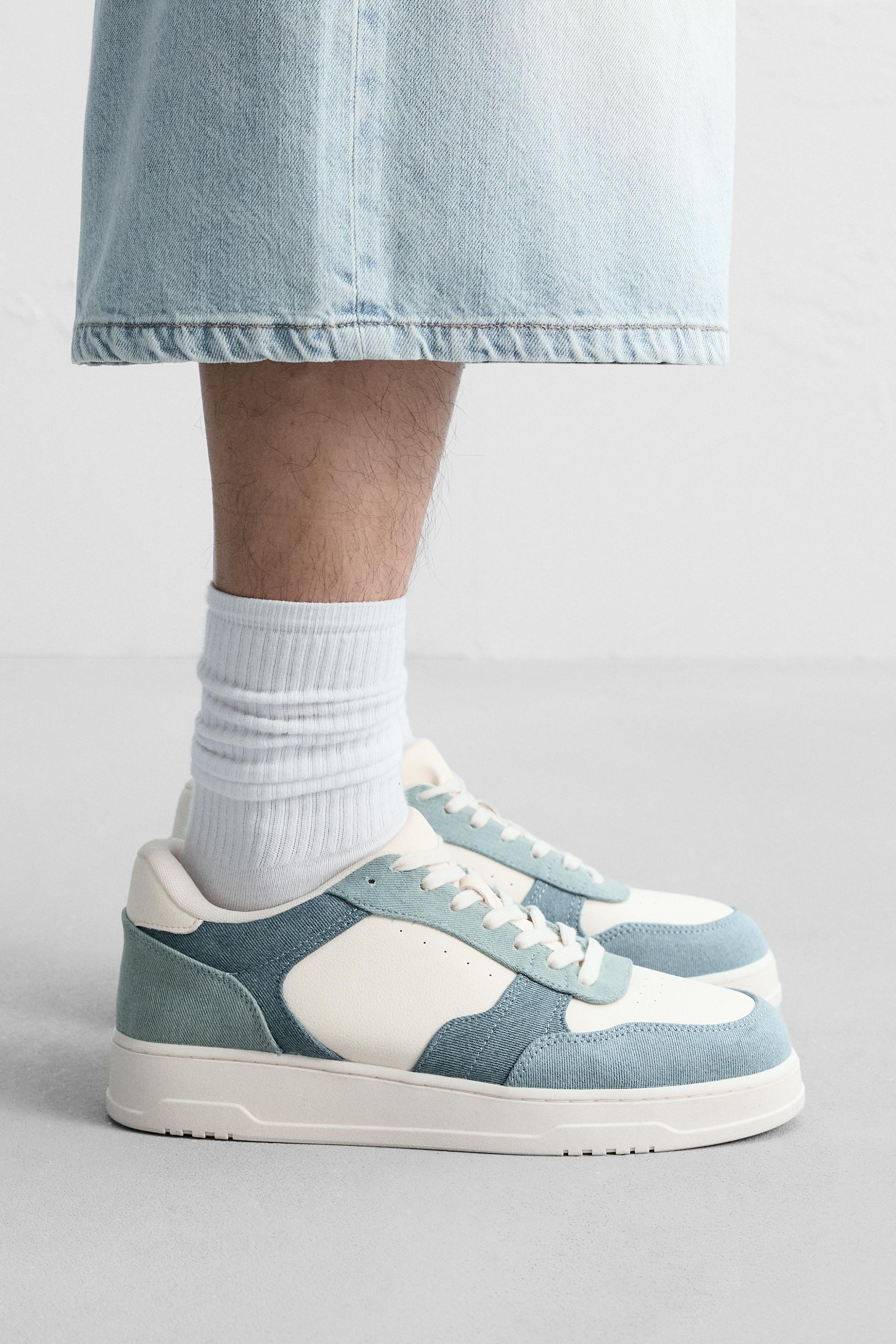 DENIM SNEAKERS Product Image