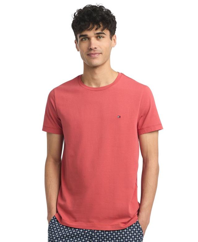 Tommy Hilfiger Mens Stretch Cotton Slim-Fit T-Shirt Product Image