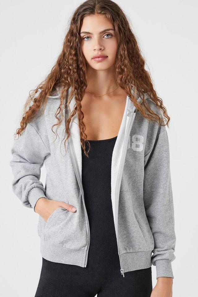 Malibu Motors Zip-Up Hoodie | Forever 21 Product Image