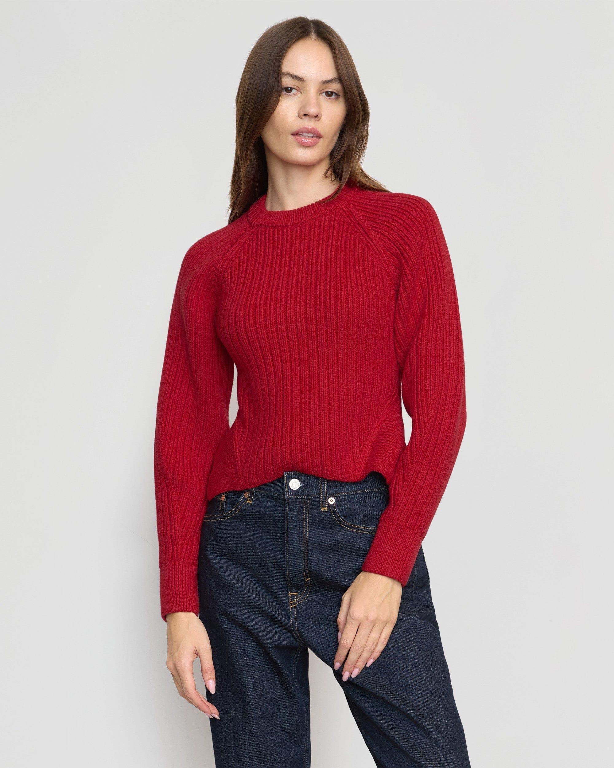 Iona Organic Cotton Cropped Sweater Product Image