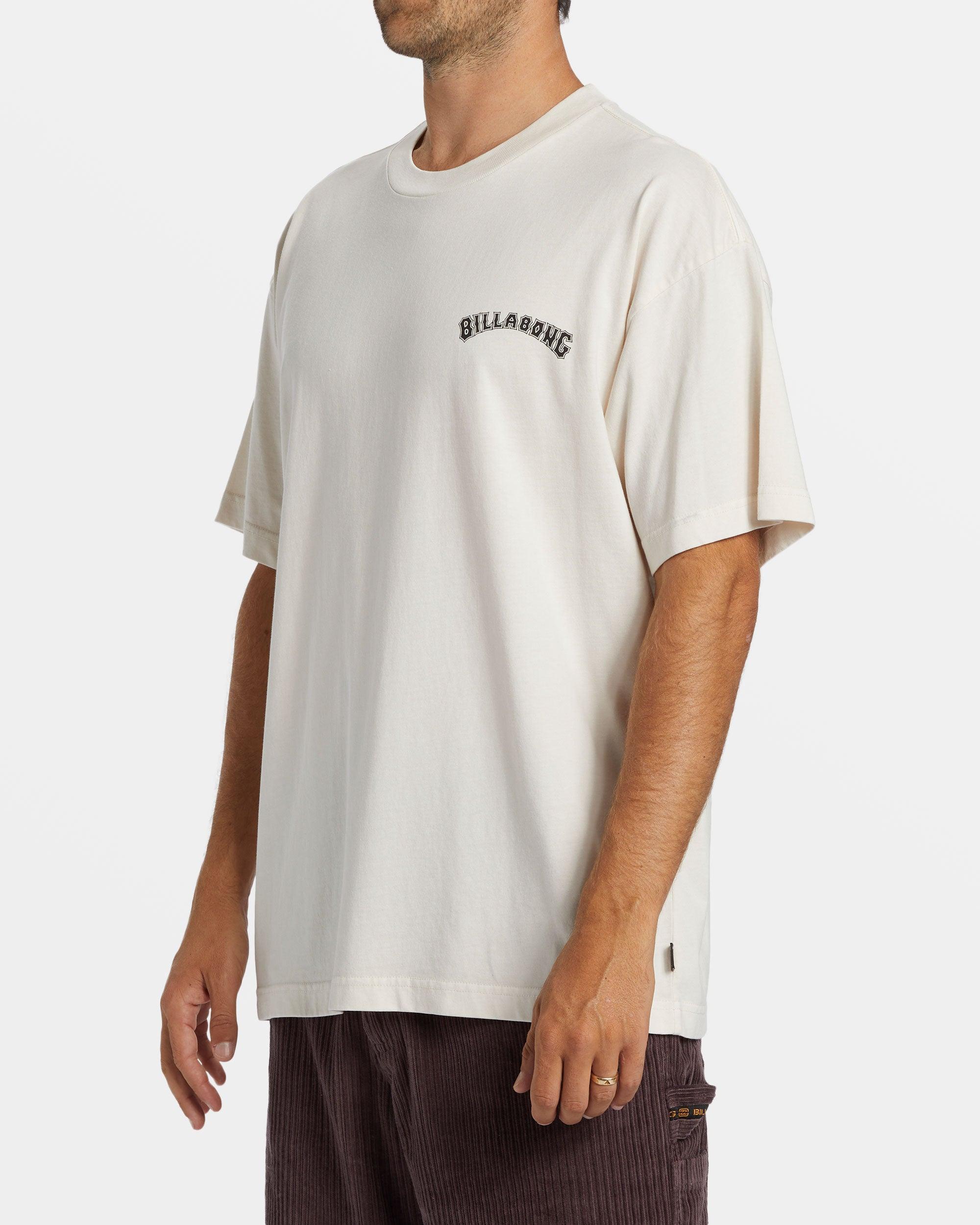 Arch Wave T-Shirt - Off White Male Product Image