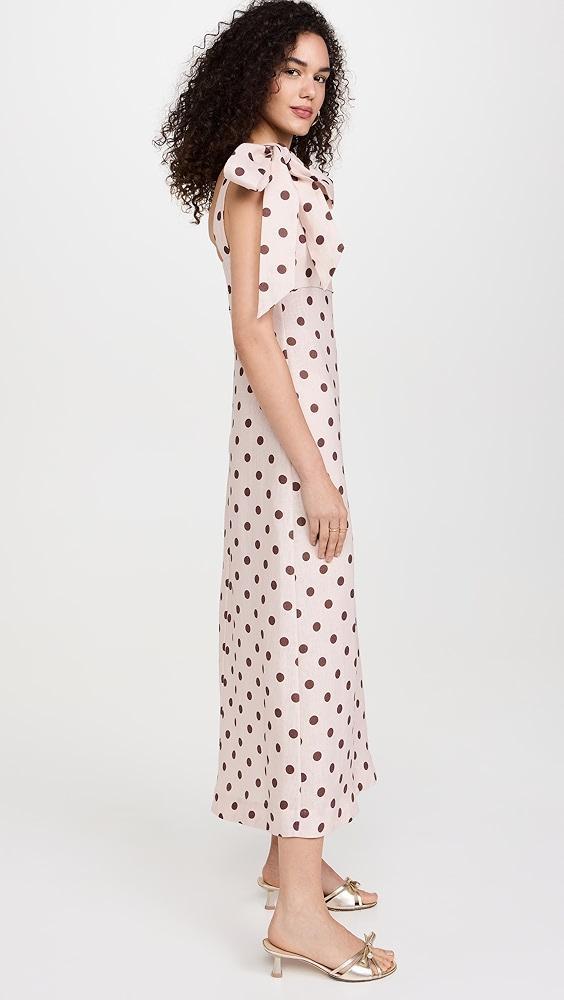 Zimmermann Acacia One Shoulder Midi Dress | Shopbop Product Image