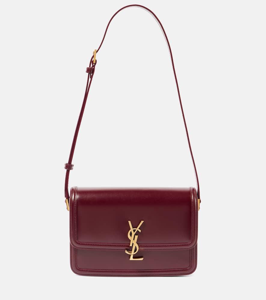 SAINT LAURENT Solferino Medium Satchel Bag In Red Product Image