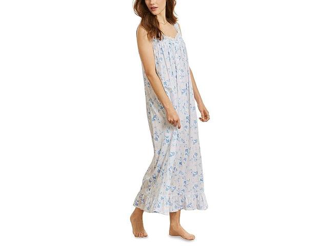 Eileen West Cap Sleeve Waltz Gown (Morning Glory) Women's Pajama Product Image